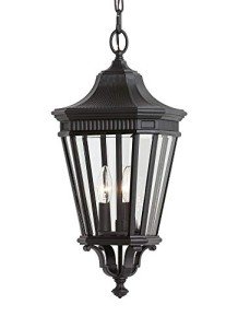 Feiss Outdoor Lantern Lighting Fixture OL5411BK