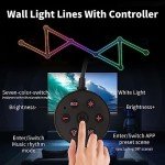 Smart RGB LED Wall Light Bars - 16M+ Colors