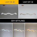 Modern LED Chandelier Pendant Lamp with Remote Control