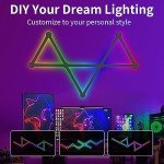 Smart RGB LED Wall Light Bars - 16M+ Colors