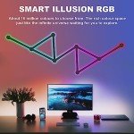 Smart RGB LED Wall Light Bars - 16M+ Colors