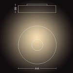 Philips Hue Fair Smart Ceiling Light with Dimmer