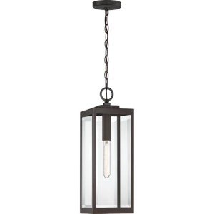 Westover Outdoor Pendant Lantern in Western Bronze