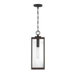 Westover Outdoor Pendant Lantern in Western Bronze
