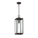 Westover Outdoor Pendant Lantern in Western Bronze