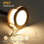 INDARUN RGBW WiFi LED Deck Lights - 30 Pack