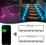 INDARUN RGBW WiFi LED Deck Lights - 30 Pack