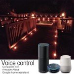 INDARUN RGBW WiFi LED Deck Lights - 30 Pack