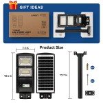 60W Solar Street Light - 4 Pack with Motion Sensor