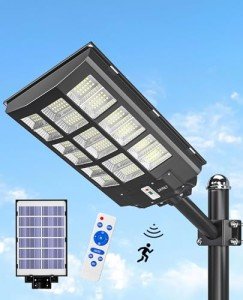 3600W Solar Street Lights - 300000LM, Waterproof