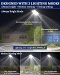 Gefolly SL-5500W Solar Street Light - 550000LM