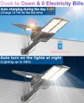 High Power 8500W Solar Street Lights with Motion Sensor