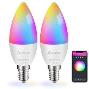 Smart WiFi LED E14 Candle Bulb with Music Sync