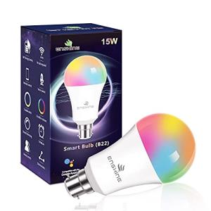 Enshine Smart WiFi Bayonet Bulb, Color Changing