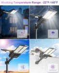 High Power 8500W Solar Street Lights with Motion Sensor