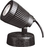 Kichler 12V Underwater Pond Light, Black