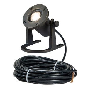 Brass LED Underwater Pond Light by Gardencoin