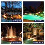 Brass LED Underwater Pond Light by Gardencoin