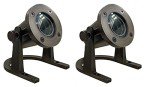 MIK Waterproof Brass Underwater Lights - 2 Pack