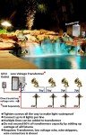 MIK Waterproof Brass Underwater Lights - 2 Pack