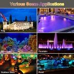 RGB Submersible Pond Lights with Remote Control