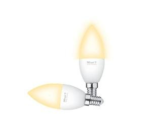 Smart Dimmable Candle Bulb - Works with Alexa & Google Home