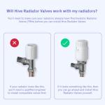 Hive Thermostatic Radiator Valve Pack of 5
