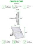 10 Pack 200W Outdoor LED Floodlights - Super Bright