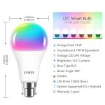 Smart B22 Bulb Pack - Works with Alexa & Google