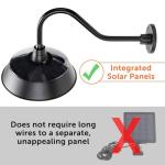 Gama Sonic Solar Barn Light with Dusk to Dawn Sensor