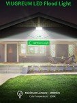 10 Pack 200W Outdoor LED Floodlights - Super Bright