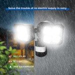 SANSI 54W LED Motion Sensor Outdoor Floodlight