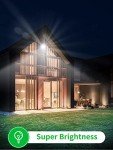 10 Pack 200W Outdoor LED Floodlights - Super Bright
