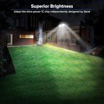 SANSI 54W LED Motion Sensor Outdoor Floodlight