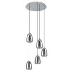 EGLO Alobrase Cluster Pendant Light - 5 Shades