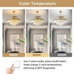 Elegant 16-Light Crystal Chandelier for Any Room