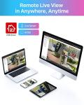 ZOSI 8CH Security Camera System with AI Detection
