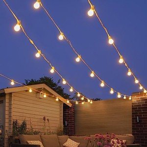 20m ConnectPro Outdoor Festoon Lights - Warm White