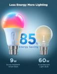 Govee Wi-Fi Smart LED Bulb with 16 Million Colors