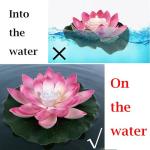 5-Piece Waterproof Lotus Lamp for Outdoor Decor