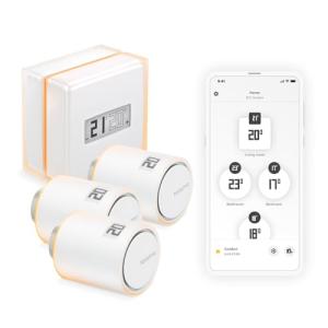 Smart Thermostat Pack with 3 Connected Heads