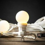 20m ConnectPro Outdoor Festoon Lights - Warm White