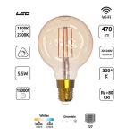 Smart Dimmable E27 WiFi LED Light Bulb