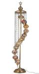 7ft Turkish Moroccan Mosaic Floor Lamp with 11 Globes