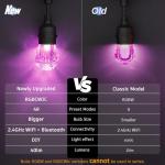 Outdoor Smart String Lights with Dimmer & WiFi