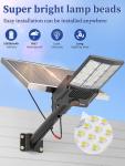 Ofuray 7500W Solar Street Lights with Remote