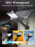 Ofuray 7500W Solar Street Lights with Remote