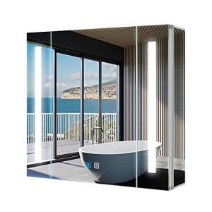 Tokvon® Alameda LED Illuminated Bathroom Mirror Cabinet