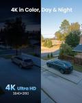 4K PoE CCTV System with Night Vision Cameras