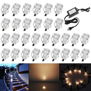 Warm White LED Deck Light Kit - 30 Pack